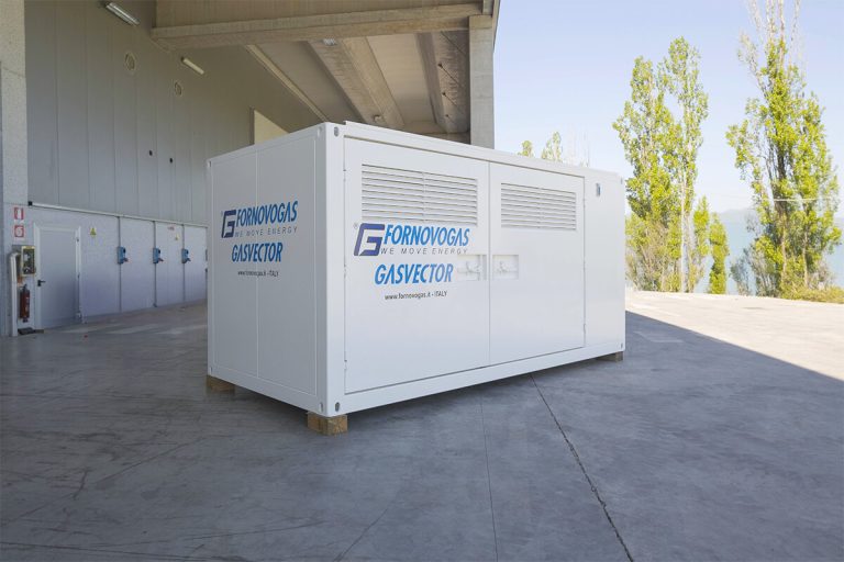 Fornovogas offerte speciali cabina di misura GASVECTOR prefabbricata e insonorizzata