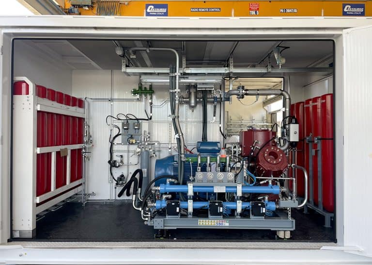 fornovo offerte speciali compressore 2DA300 2 CNG skid senza motore elettrico