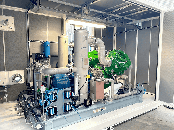 Compressore DA300 con nuovo cilindro D13 soluzione plug play per applicazioni biogas pronta allinstallazione